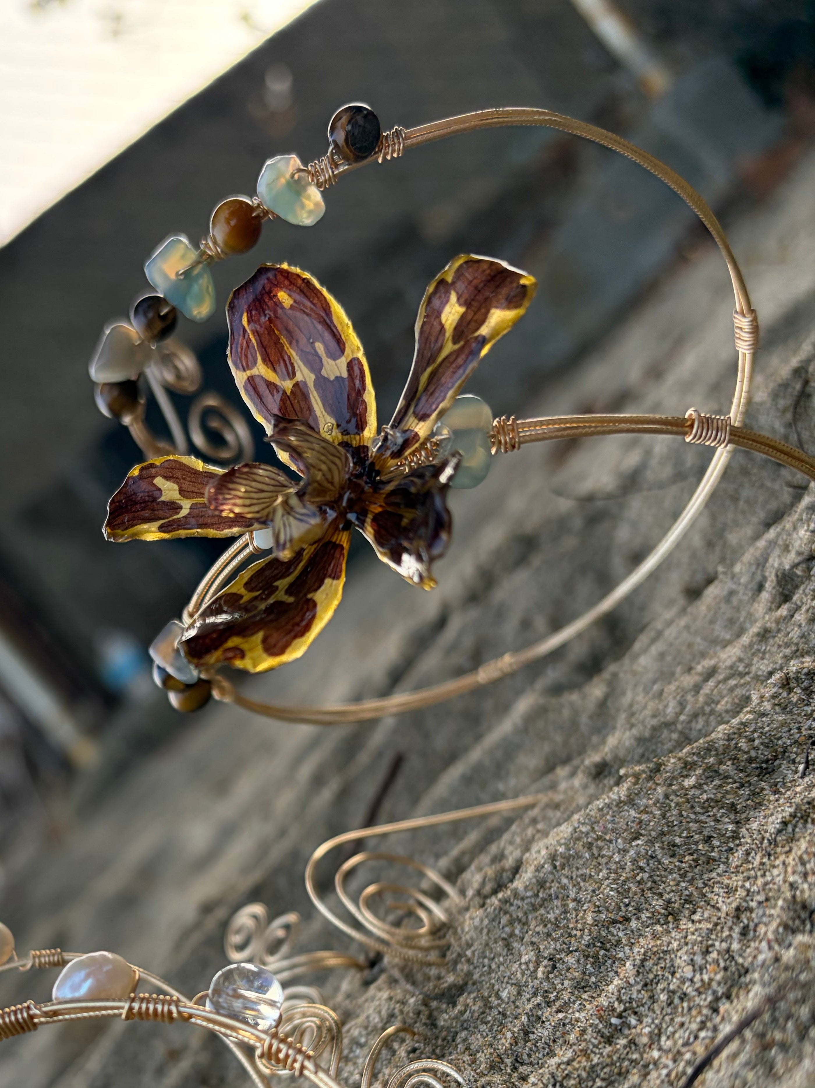 Tiger orchid set ✨