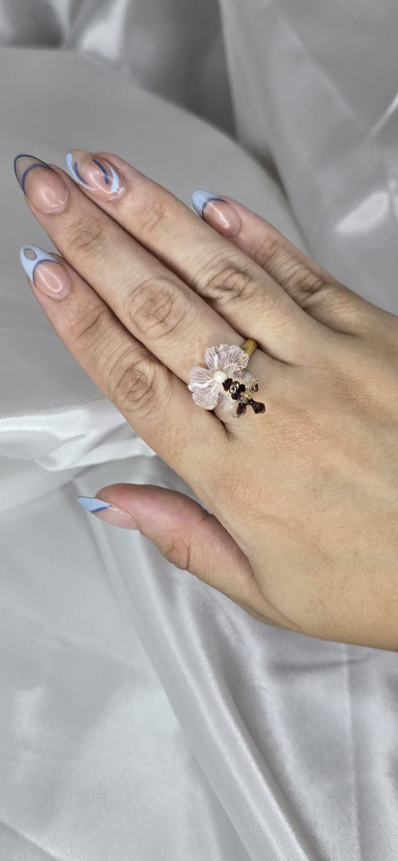 Mini orchid ring